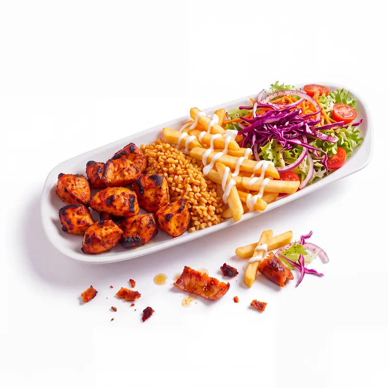 Assiette tandoori d'The Kebab House