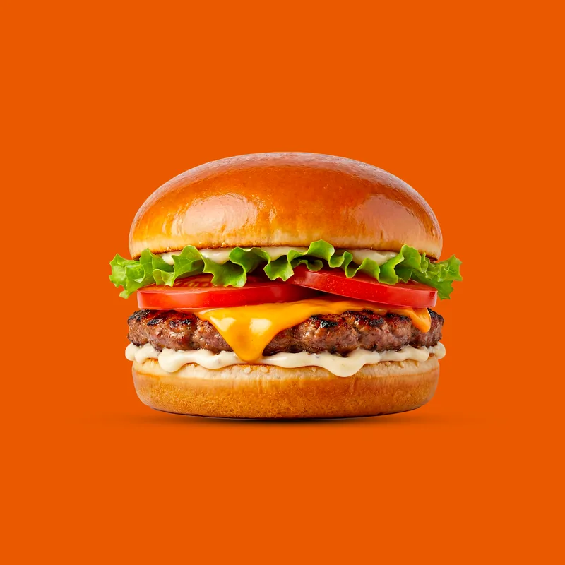 Simple burger d'The Kebab House