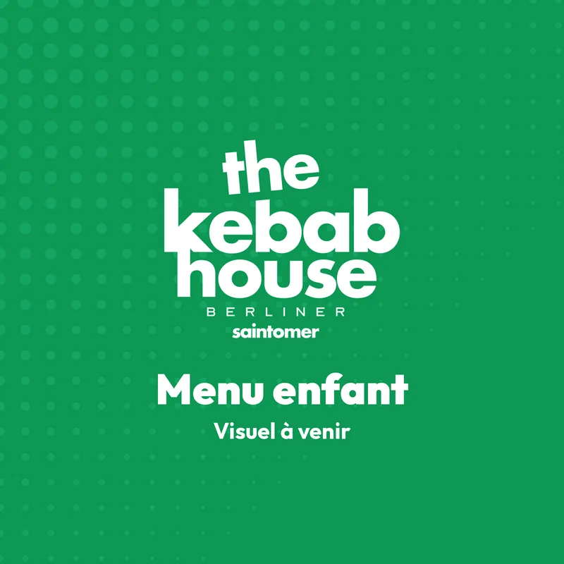 Menu enfant d'The Kebab House