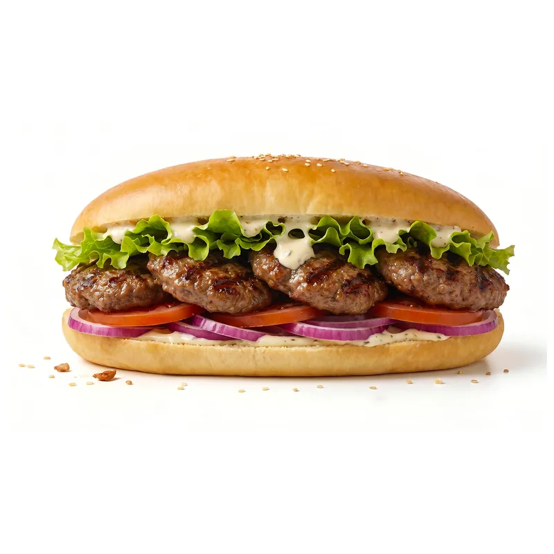 Sandwich kefta d'The Kebab House