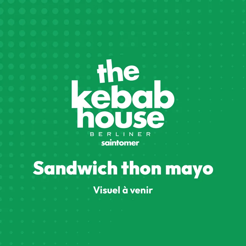 Sandwich thon mayo, sandwich froid d'The Kebab House