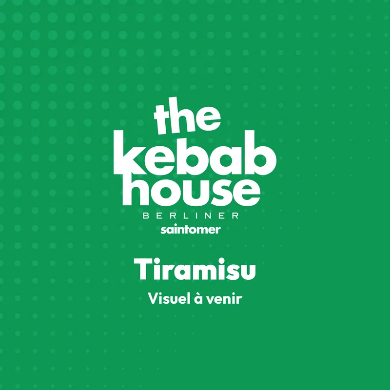 Tiramisu, dessert d'The Kebab House